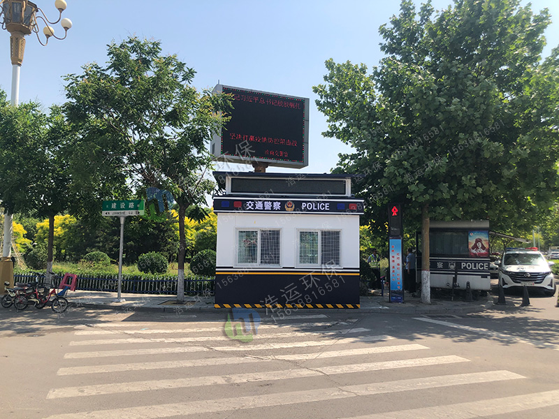 唐山市灤南縣交通警亭